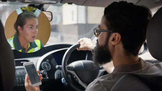 El uso del teléfono móvil durante la conducción es cada vez más común