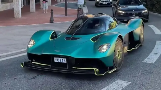 El Aston Martin Valkyrie de Fernando Alonso