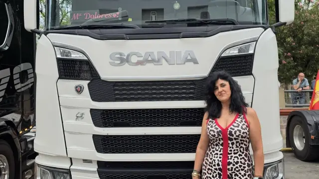 María Dolores, camionera, sobre ser buena profesional