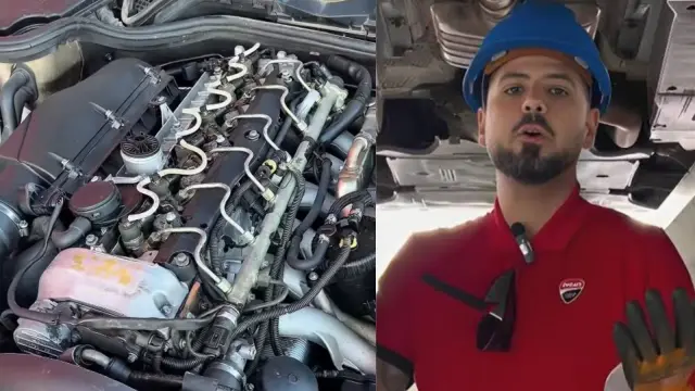 Pedro Bastida arranca un motor 12 años después de su último uso
