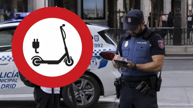 Policía multa a VMP.