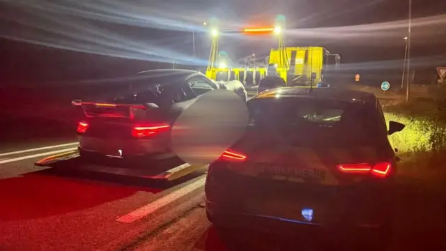 La Gendarmería francesa intercepta un Porsche 911 GT3 a 312 km/h