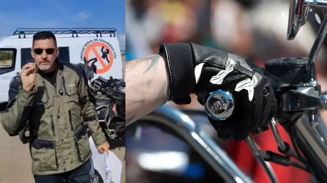 Juan Carlos Toribio sobre los guantes de protección en motos