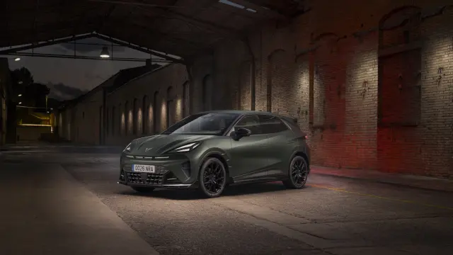El Cupra Raval con el paquete elaborado en colaboración con ABT.