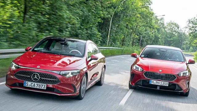 Enfrentamos al BMW 220 Gran Coupé vs Mercedes CLA 200 4Matic.