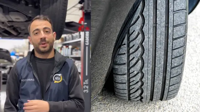 José explica cómo identificar unos neumáticos cuarteados