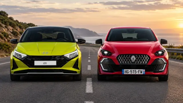 Hyundai i20 o Renault Clio.