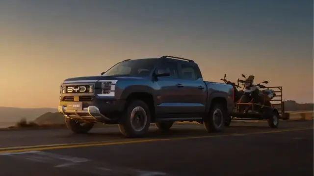 El BYD Shark es un pick-up con interior de SUV