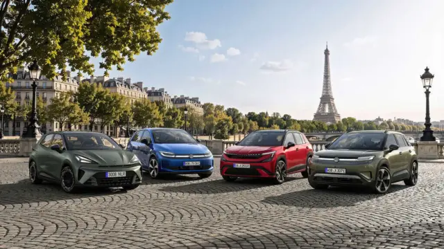 4 modelos eléctricos presentados por el Grupo Volkswagen en París