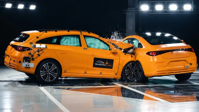 El nuevo test de seguridad de Mercedes