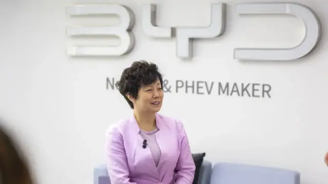 Stella Li, Vicepresidenta Ejecutiva de BYD.