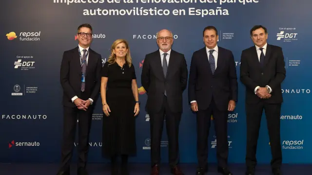 Antonio Brufau durante la jornada técnica de la Fundación Repsol.