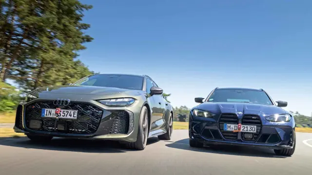 Enfrentamos al Audi RS 5 Avant vs BMW M3 Competition Touring
