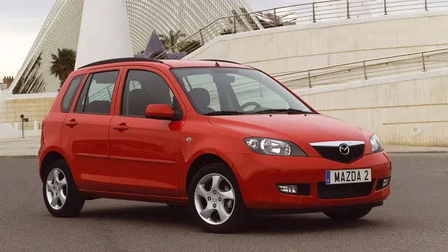 Mazda2 fabricado en la planta de Almussafes.