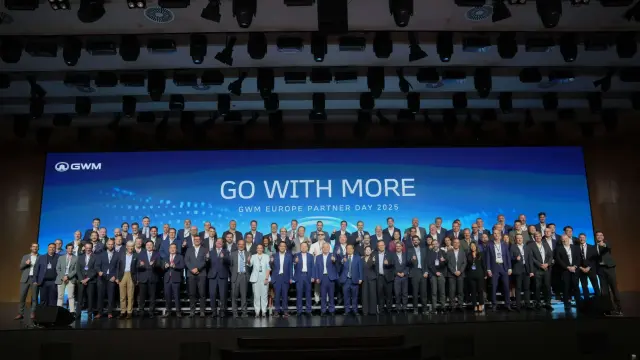 Foto de familia en el GWM Europe Partner Day 2025.