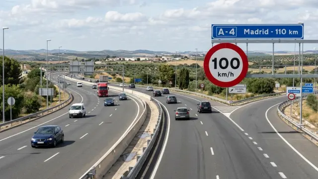 Un activista austriaco propone a Europa bajar la velocidad máxima a 100 km/h para coches de gasolina y diésel, pero no para eléctricos ni motos.