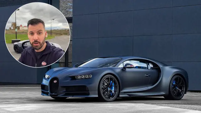 Mate Rimac y el Bugatti Chiron robado