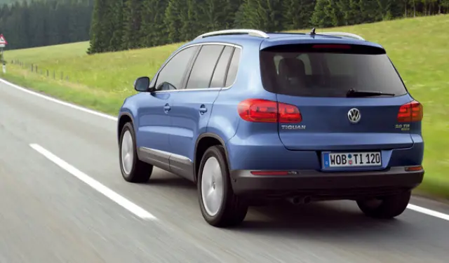 SUV Tiguan Trasera Volkswagen nuevo