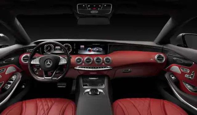 Mercedes Clase S Coupé interior