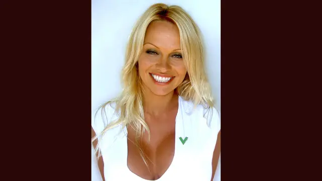Pamela Anderson en la campaña PETA 2008.