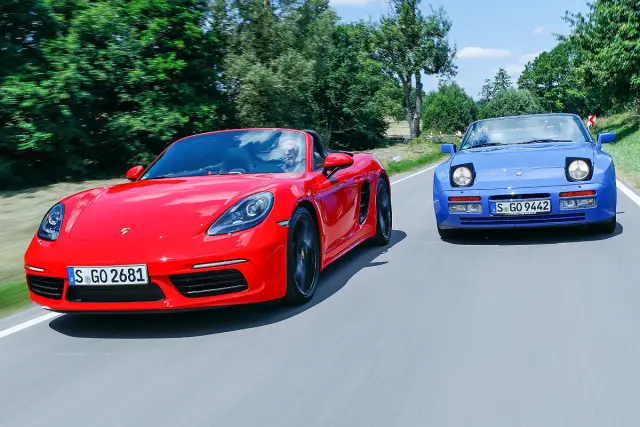 Cara a cara: Porsche 718 Boxster/ Porsche 944 Turbo Cabrio