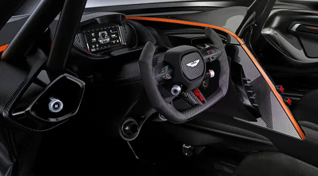 Aston Martin Vulcan interior