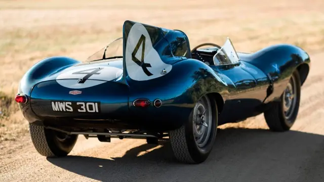 Jaguar D-Type 1955 trasera