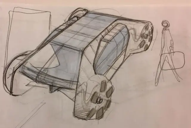 Boceto Renault EZ-GO