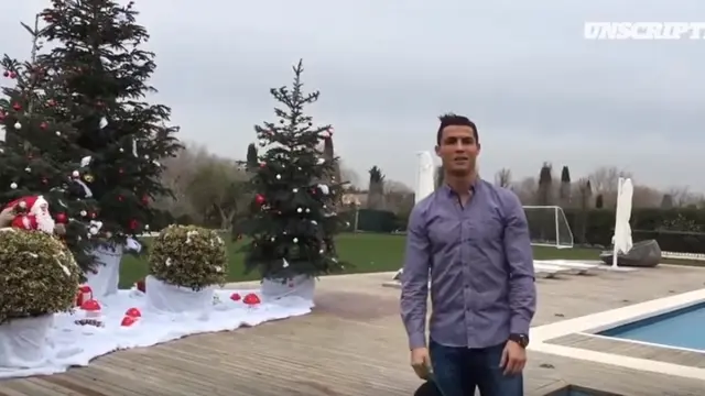 casa madrid cristiano ronaldo dos piscinas