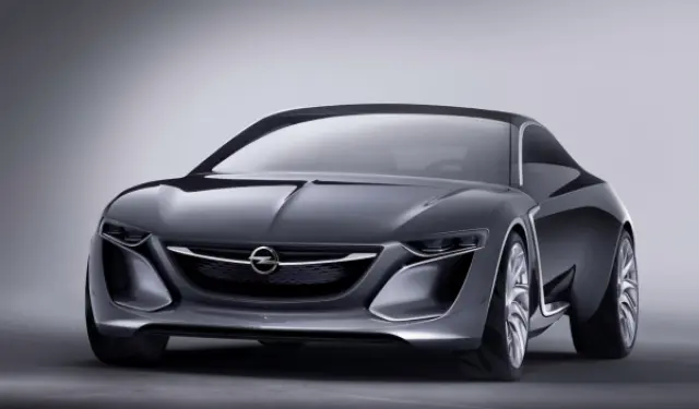 Imagen frontal Opel Monza 2014