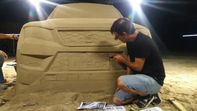 Seat Ateca de arena fabricacion 2