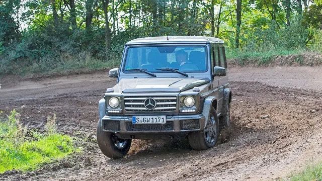 Mercedes Clase G frontal