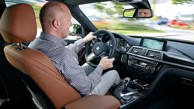 BMW 340i GT facelift (2016) cockpit