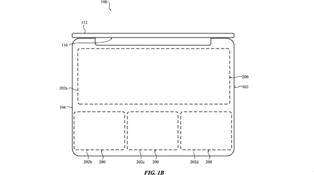 patente apple sin teclado control haptico