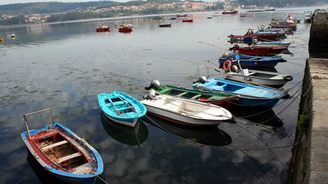 Peirao, el Puerto de Combarro (Pontevedra).