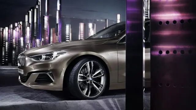 BMW Compact Sedan Concept frontal