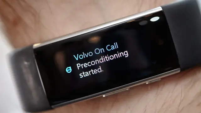 Habla con tu Volvo a través de la Microsoft Band 2