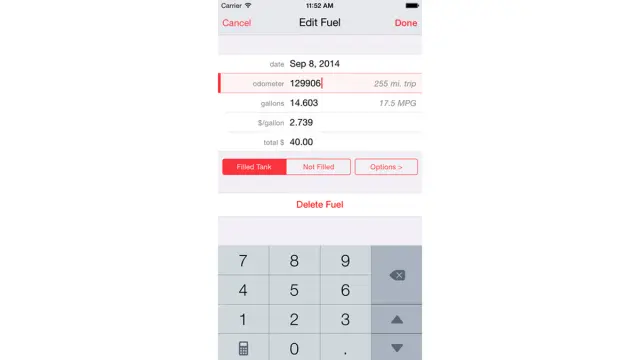 Cinco app que debe tener todo amante de los coches - Road Trip Lite datos