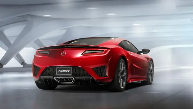Honda NSX 2015 trasera