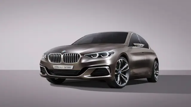 BMW Compact Sedan Concept frontal