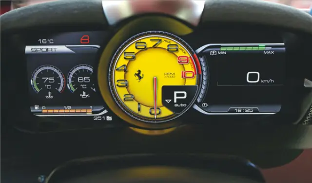 Ferrari LaFerrari cuadro mandos