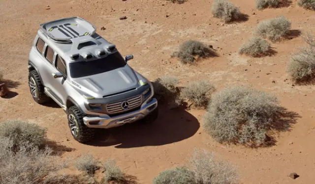 Mercedes Ener-G-Force vista techo