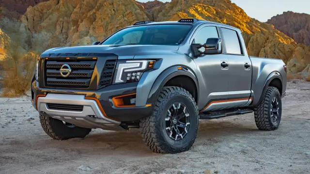Prototipos más espectaculares Salón de Detroit 2016 Nissan Titan Warrior Concept
