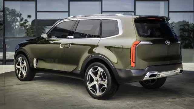 Prototipos más espectaculares Salón de Detroit 2016 Kia Telluride
