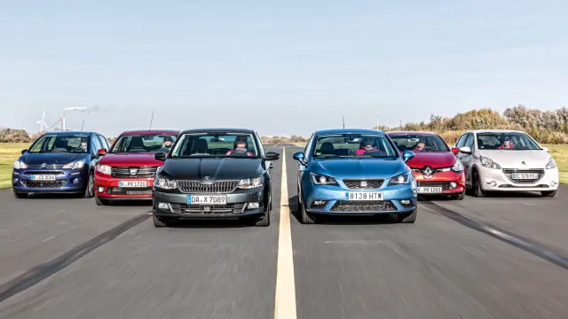 Comparativa compactos skoda fabia rivales