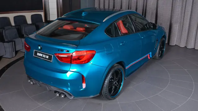 BMW X6 M personalizado trasera