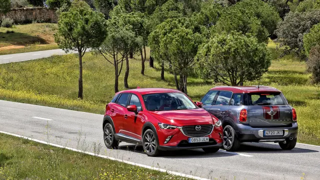Mini Countryman Mazda CX-3