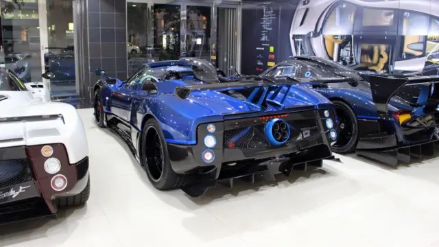 Pagani Zonda Kiryu trasera