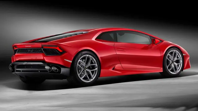 Lamborghini Huracán LP580-2 trasera