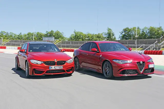 Duelo radical: Alfa Romeo Giulia QV vs BMW M3 Competition